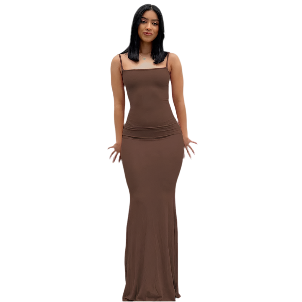 Soléa Slim Dress Lang